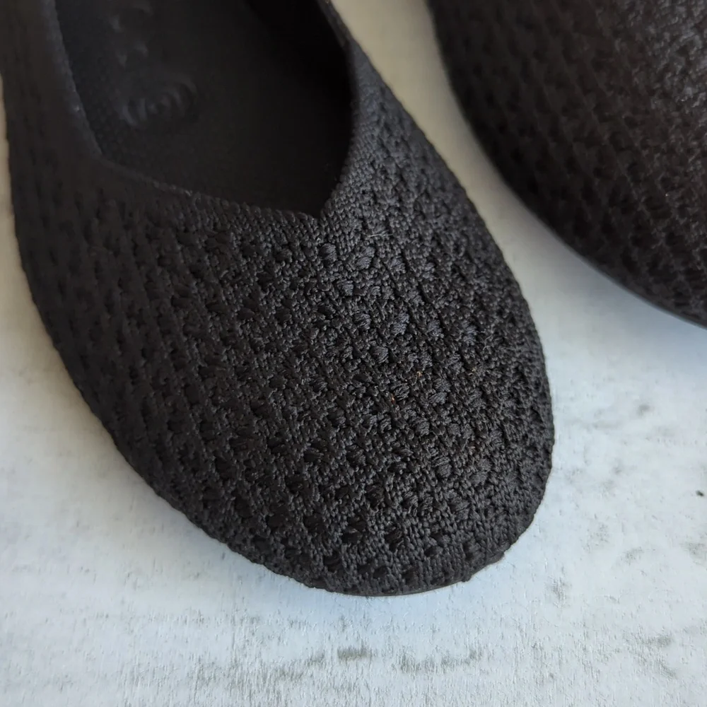 ❤️ ROTHYS HONEYCOMB ROUND TOE WOMEN'S FLATS SHOES - Picture 2 of 15